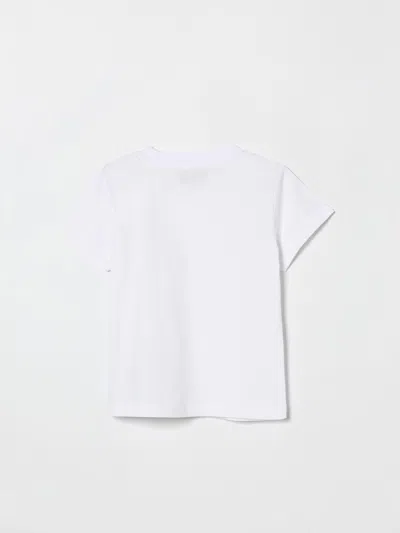 Moschino Bear Appliqué T-shirt In White