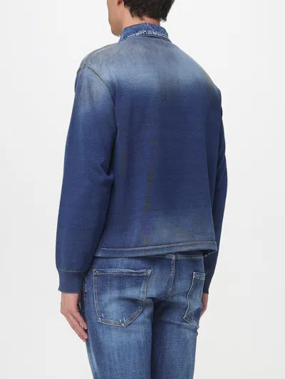 Dsquared2 Sweatshirt Men  In Blue