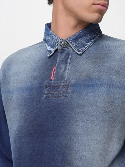 Dsquared2 Sweatshirt Men  In Blue
