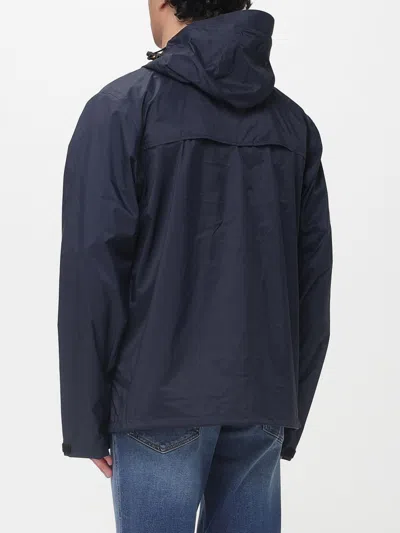 K-way Coat Men  In Blue