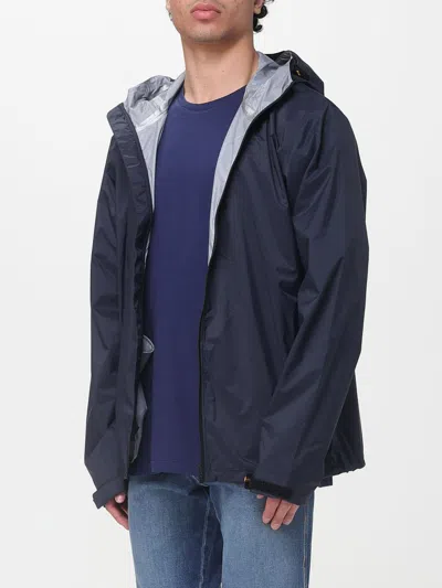 K-way Coat Men  In Blue