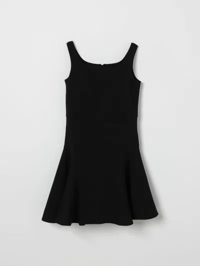 Givenchy Kids Jersey Sleeveless Dress In Black