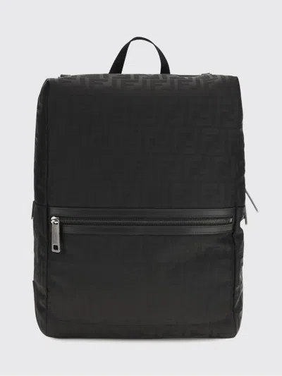 Fendi Lui Zip Backpack In Black