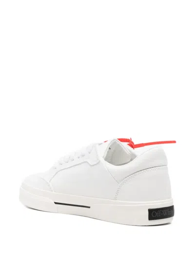 Off-white New Low Vulcanized Canvas Sneakers In White