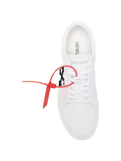 Off-white New Low Vulcanized Canvas Sneakers In White