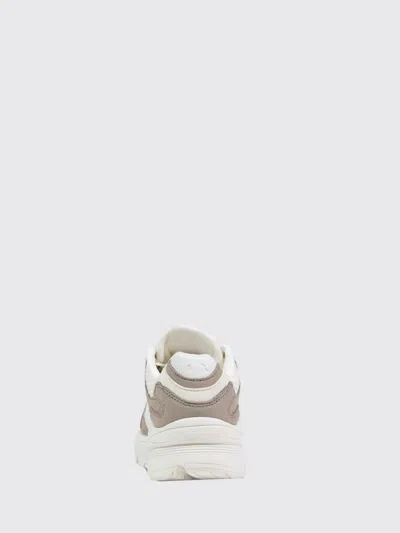 Armani Exchange Technical Fabric Sneakers In Gray