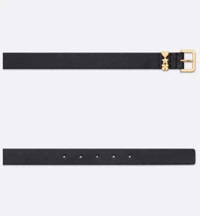 Dior Lucky  Loop Belt In Neutral