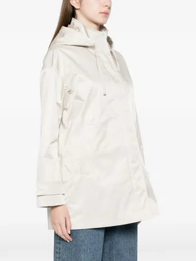 Duno Hooded Jacket In Neutral
