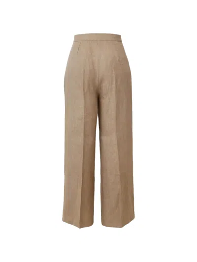 Marella Emme Button Trousers In Multi