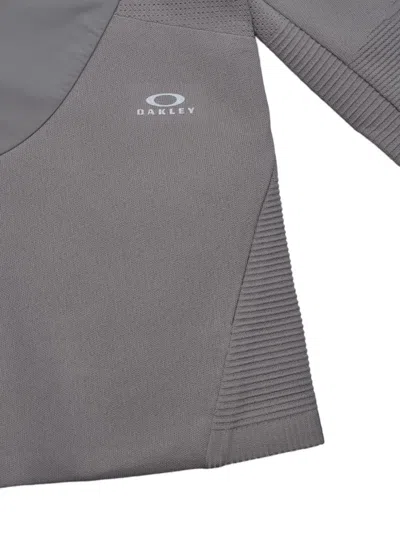 Oakley Hooded Textured Jacket In Multi