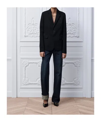 Dior Médaillon Blazer In Black