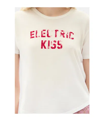 Ann Demeulemeester Floor Micro T-shirt In Neutral