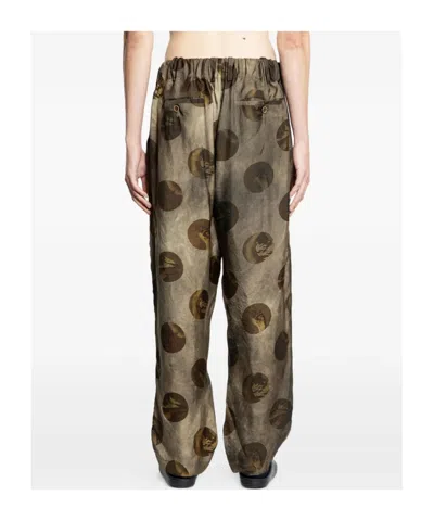 Uma Wang Drawstring Casual Pants In Multi