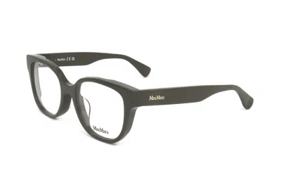 Max Mara Square Frame Glasses In Black