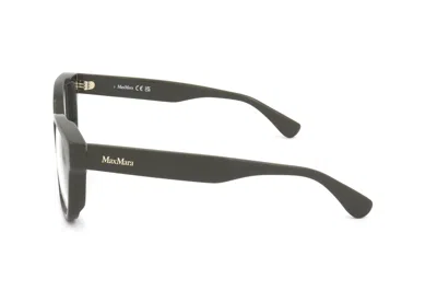 Max Mara Square Frame Glasses In Black