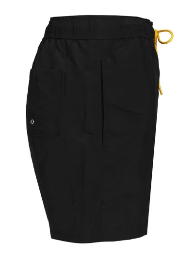 Celine Drawstring Swim Trunks In Black