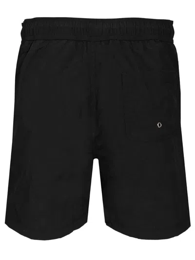 Celine Drawstring Swim Trunks In Black