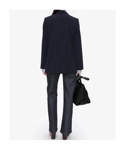 Apc Button Blazer In Black