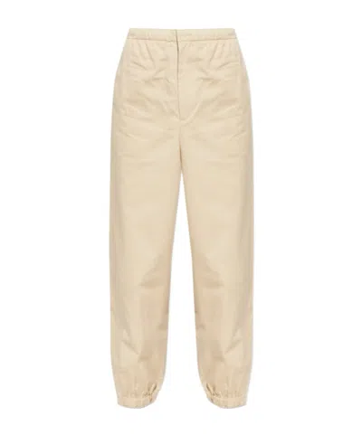 Jil Sander Hose Mit Elastischem Saum In Neutral