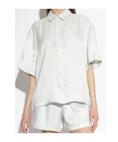 Anine Bing Coco Buttoned Shirt In White