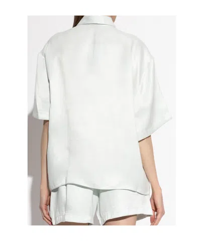 Anine Bing Coco Buttoned Shirt In White