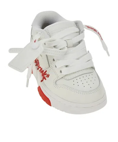 Off-white Round-toe Sneakers In Multi