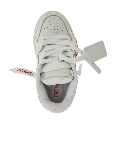 Off-white Round-toe Sneakers In Multi