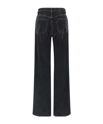 R13 Belt Loop Jeans In Black
