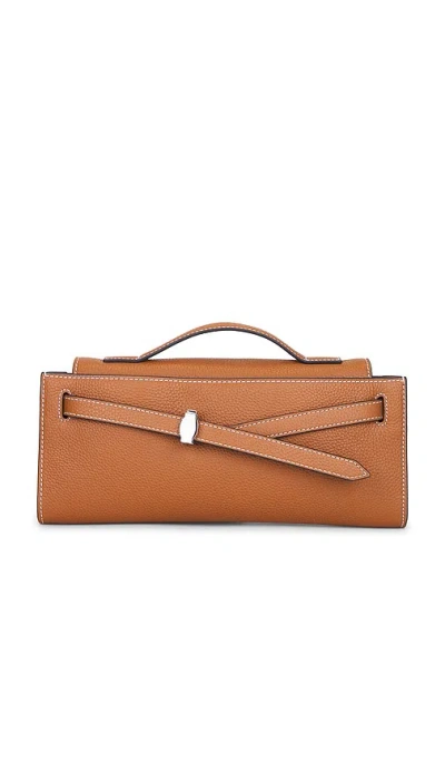 Veronica Beard Dash Clutch In Brown