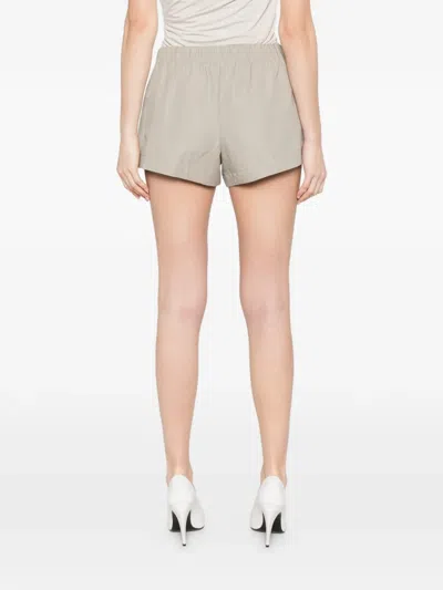 Wardrobe.nyc Elasticated Shorts In Neutral