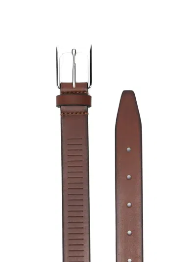 Lemaire Rail Belt In Brown