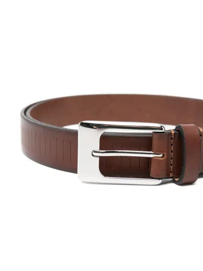 Lemaire Rail Belt In Brown