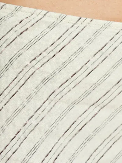Samsoe & Samsoe Saagneta Striped Maxi Skirt In Neutral