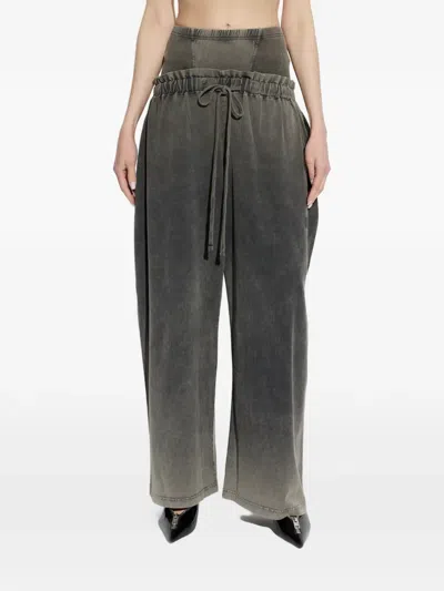 Knwls Drawstring Trousers In Gray
