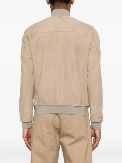 Duno Pocket Zip Coat In Multi