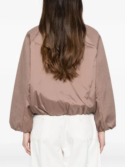 Duno Quilted Cropped Jacket In Neutral
