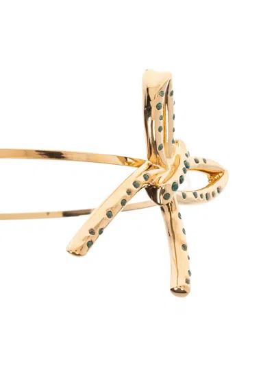 Marni Bow Embellished Hair Accessory In Pattern