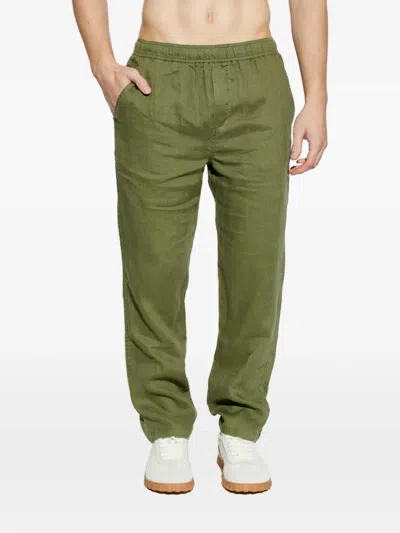 Samsoe & Samsoe Elasticated Trousers In Green