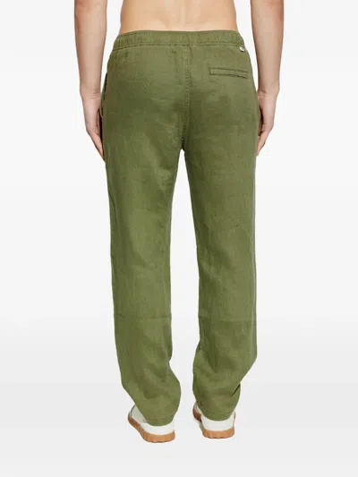 Samsoe & Samsoe Elasticated Trousers In Green