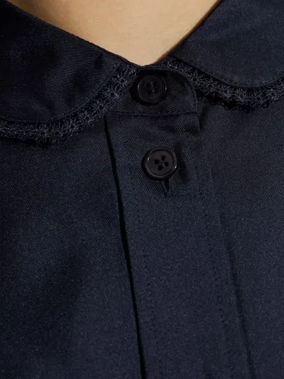 Rohe Silk Shirt In Blue