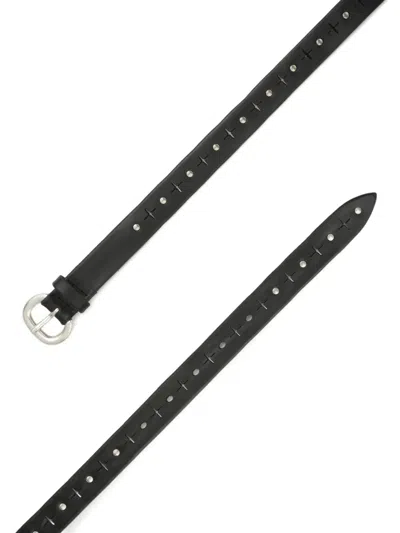 Orciani Studded Belt In Black