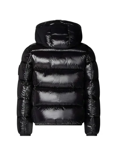 Save The Duck Hooded Puffer Jacket In Pattern