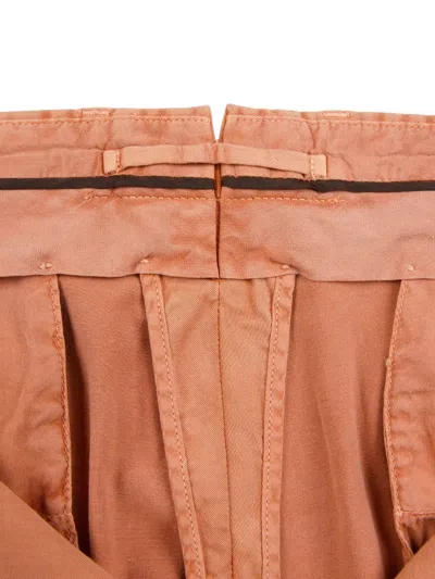 Slowear Buttoned Trousers In Orange