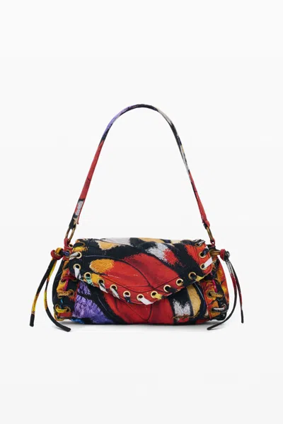 Desigual Medium Printed Bag In Multi
