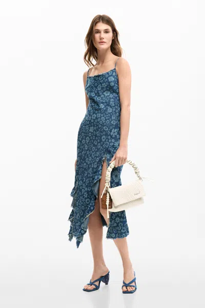 Desigual Medium Embossed Bag In White