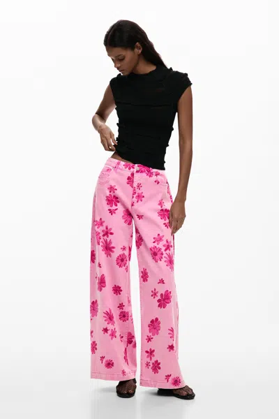 Desigual Basic Short-sleeved T-shirt In Black