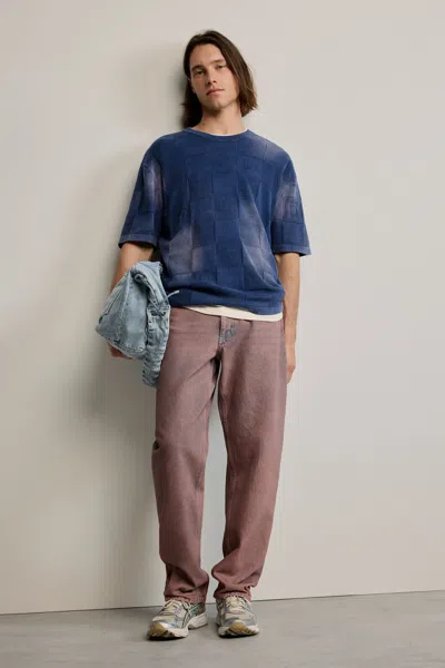 Desigual Washed-effect T-shirt In Blue