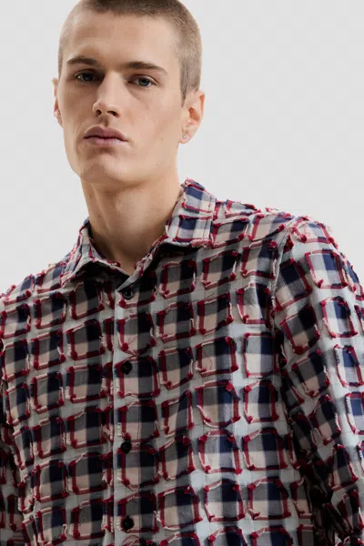 Desigual Checkered Shirt In Multi