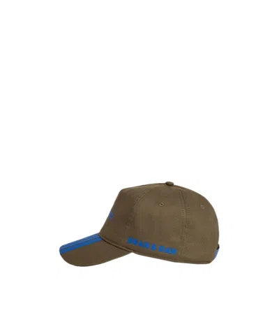 Dsquared2 Boxer Baseball Cap In Brown