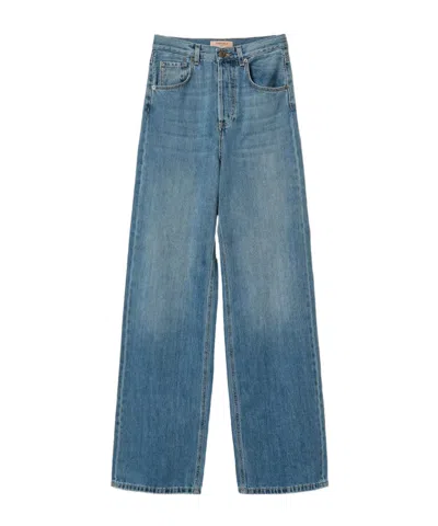 Twinset Five-pockets Jeans In Blue